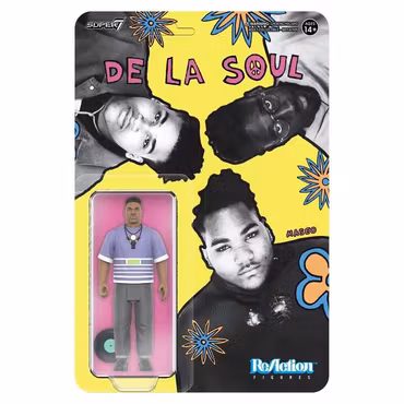 De La Soul ReAction Action Figure Wave 01 Vincent "Maseo" Mason (Me, Myself & I)