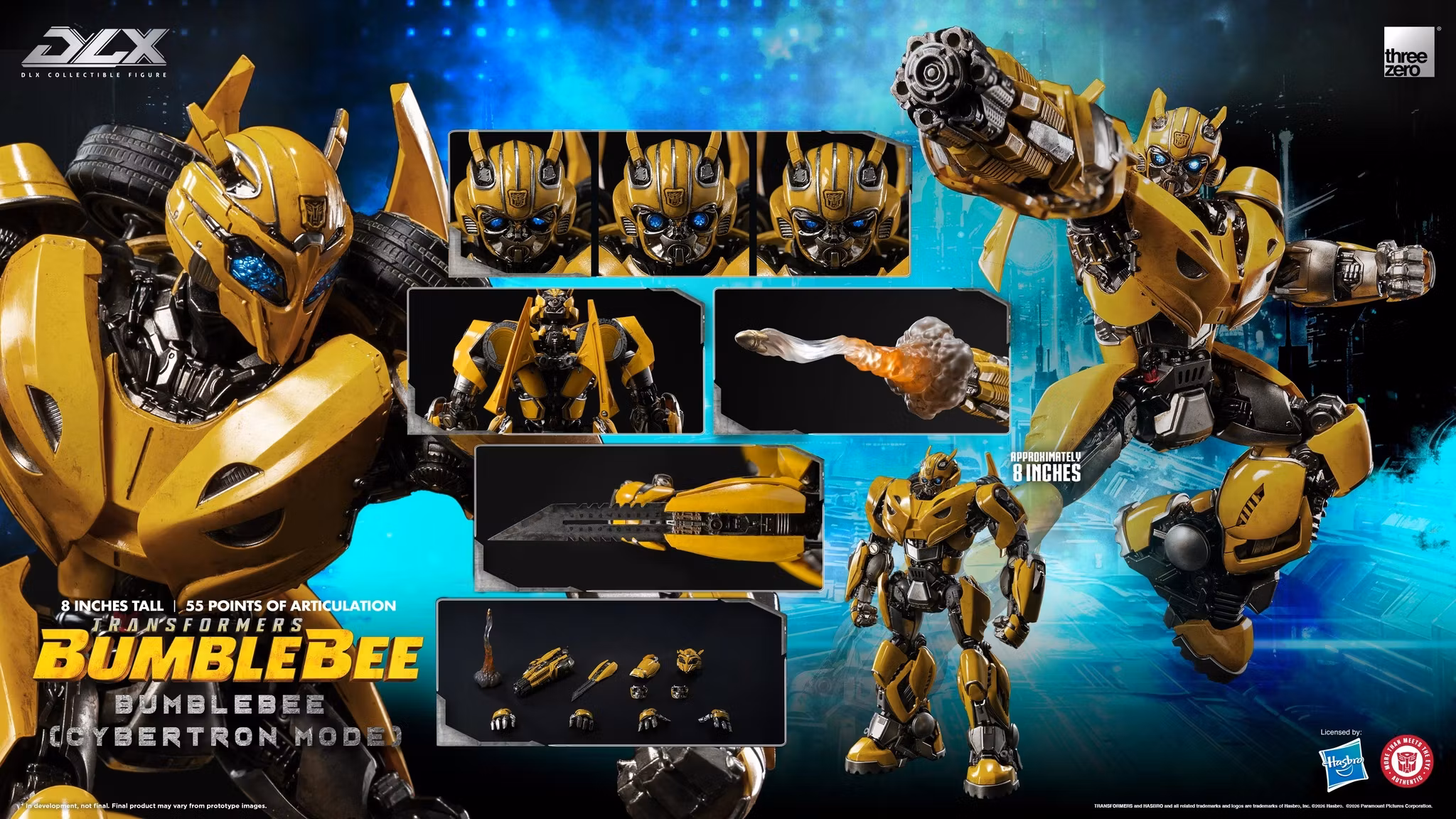Transformers: Bumblebee DLX Bumblebee (Cybertron Mode) Action Figure