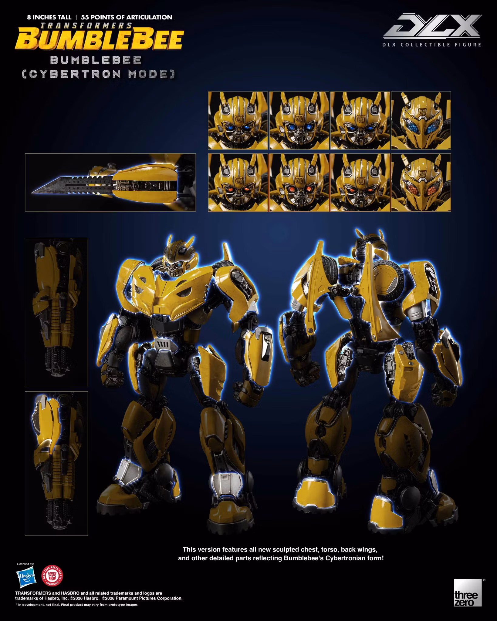 Transformers: Bumblebee DLX Bumblebee (Cybertron Mode) Action Figure
