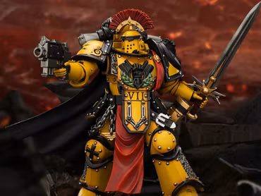 Warhammer: The Horus Heresy Imperial Fists Legion Praetor in Mk III Armour 1/18 Scale Action Figure