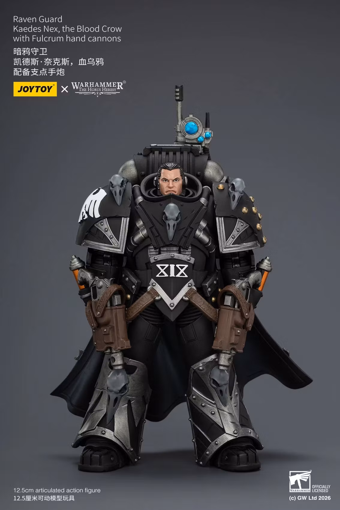 Warhammer: The Horus Heresy Raven Guard Kaedes Nex The Blood Crow 1/18 Scale Action Figure