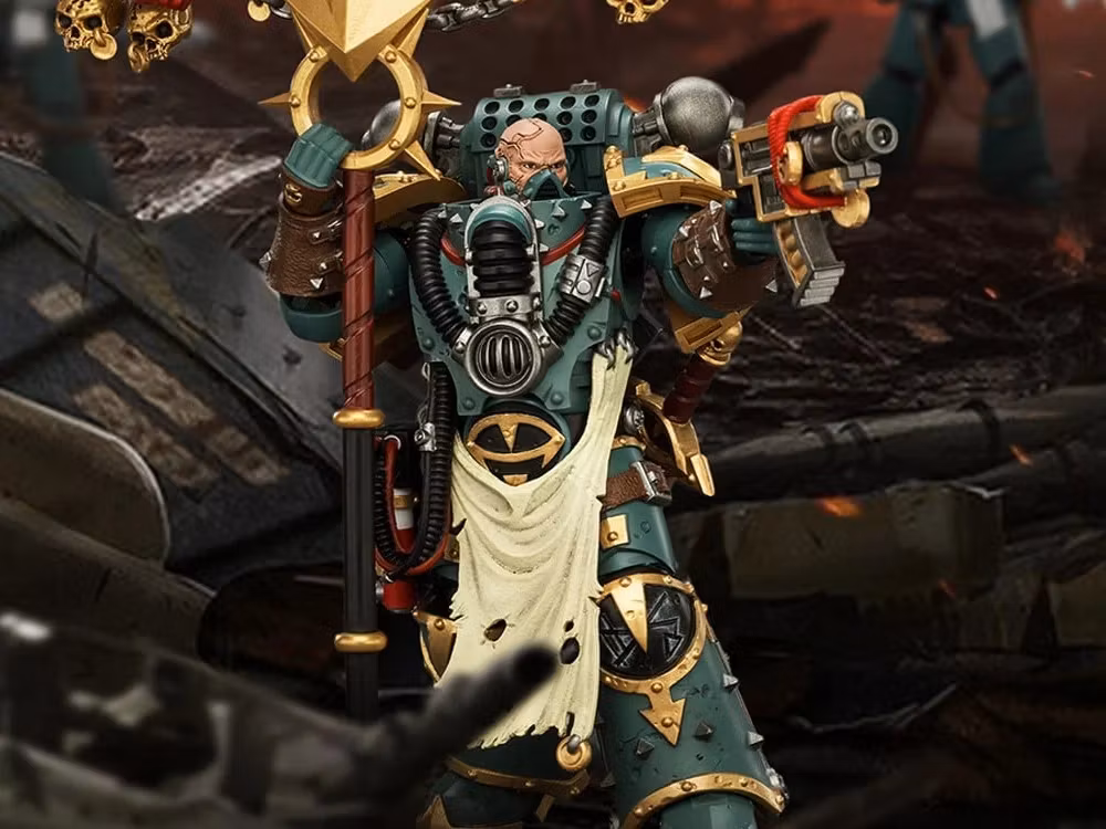 Warhammer: The Horus Heresy Sons of Horus Maloghurst the Twisted, the Warmaster's Equerry 1/18 Scale Action Figure