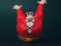 DC Comics Todd's Mods Plastic Man Limited Edition Vinyl Figure