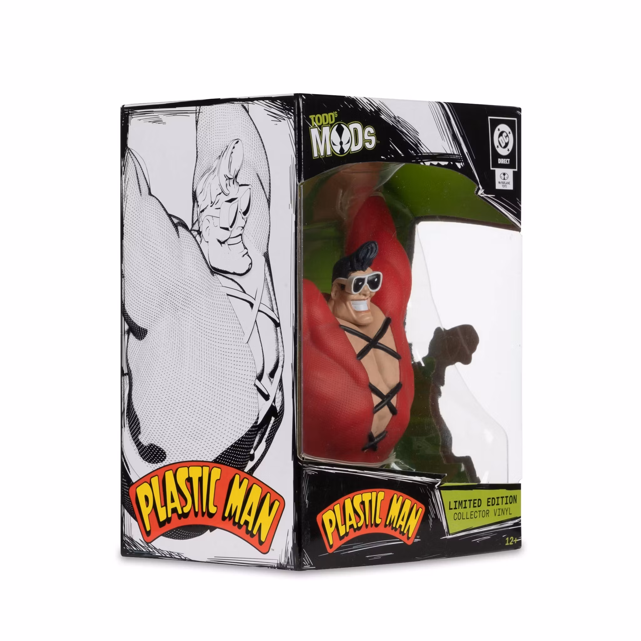 DC Comics Todd's Mods Plastic Man Limited Edition Vinyl Figure