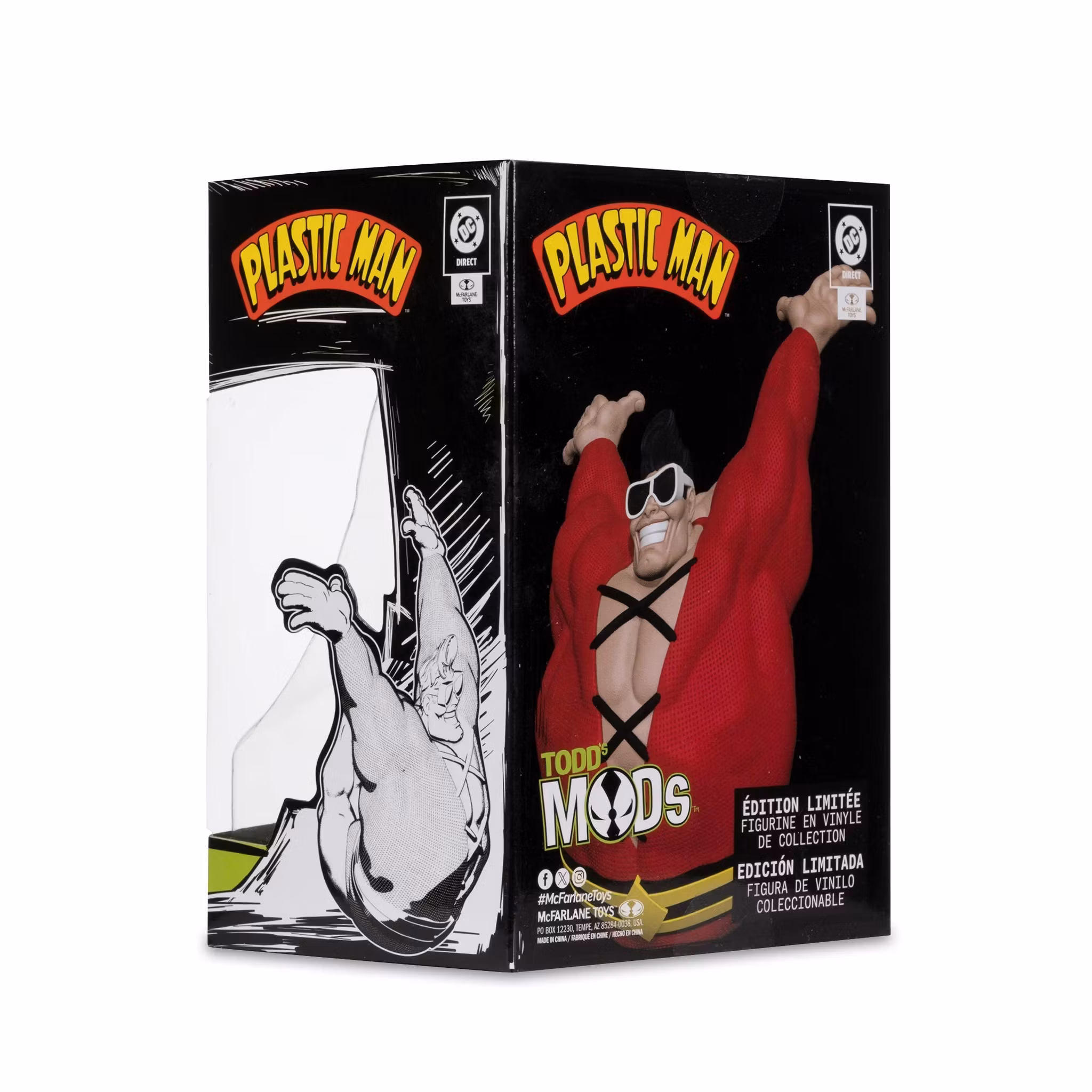 DC Comics Todd's Mods Plastic Man Limited Edition Vinyl Figure
