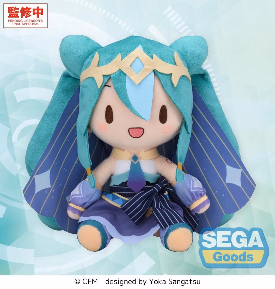 Vocaloid Fuwa Petit Hatsune Miku (Cosmic) Medium Plush