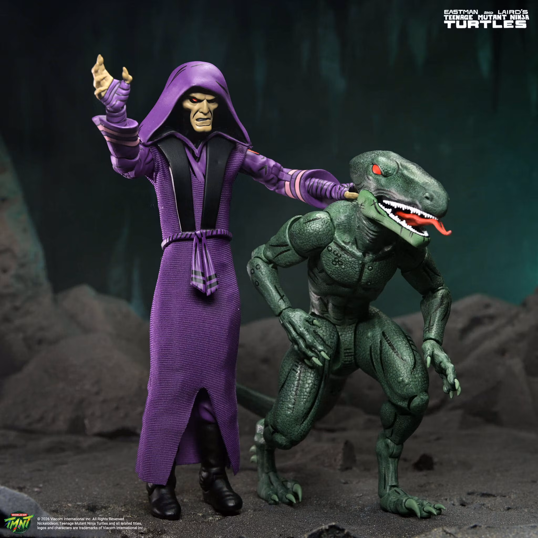 Teenage Mutant Ninja Turtles Daimyo Orkai & Raptor (Mirage Comics) Action Figure Two-Pack