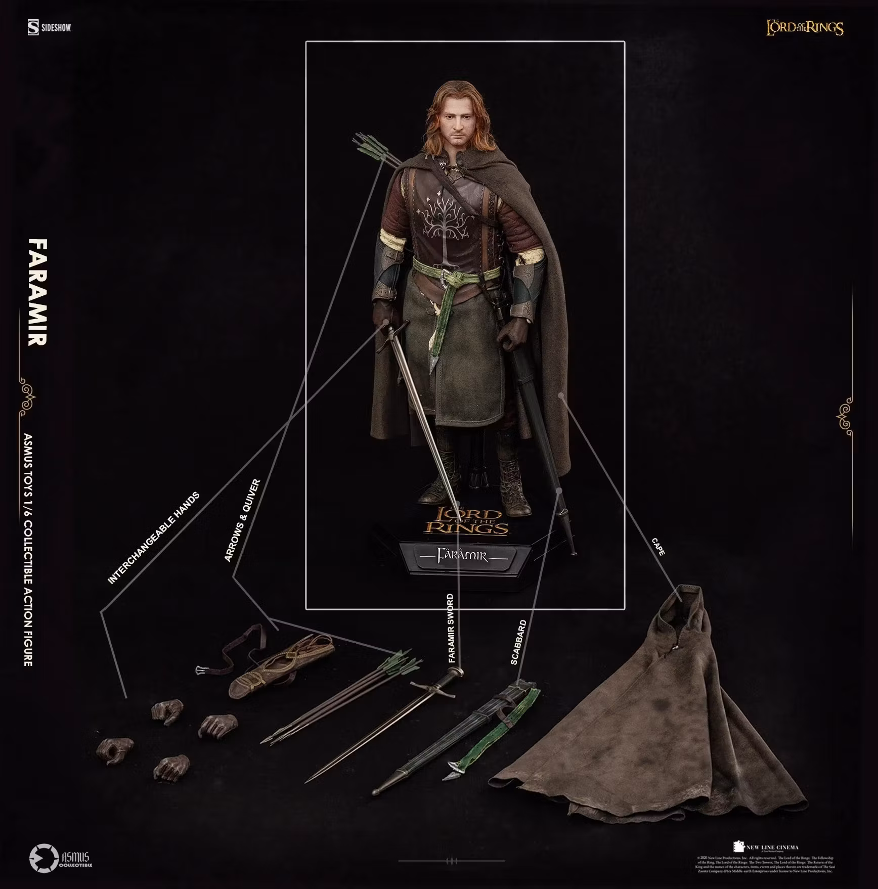The Lord of the Rings Faramir 1/6 Scale Action Figure