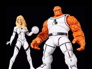 Future Foundation Marvel Legends Marvel's The Thing & Marvel's Invisible Woman Action Figure Two-Pack