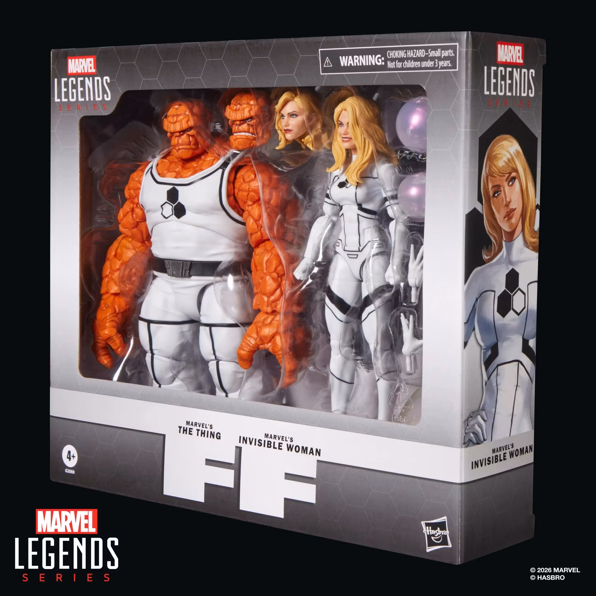 Future Foundation Marvel Legends Marvel's The Thing & Marvel's Invisible Woman Action Figure Two-Pack