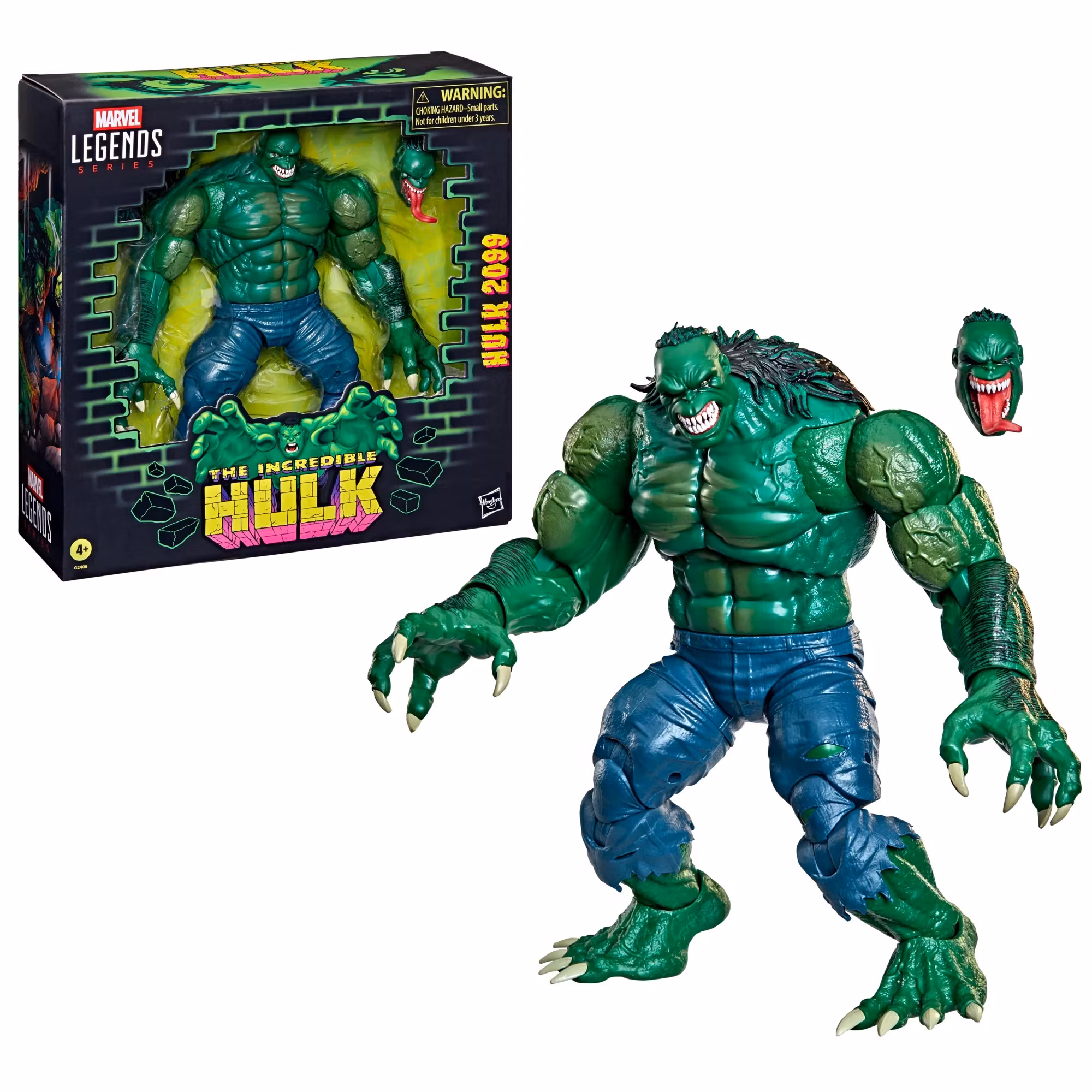 The Incredible Hulk Marvel Legends Hulk 2099 Action Figure