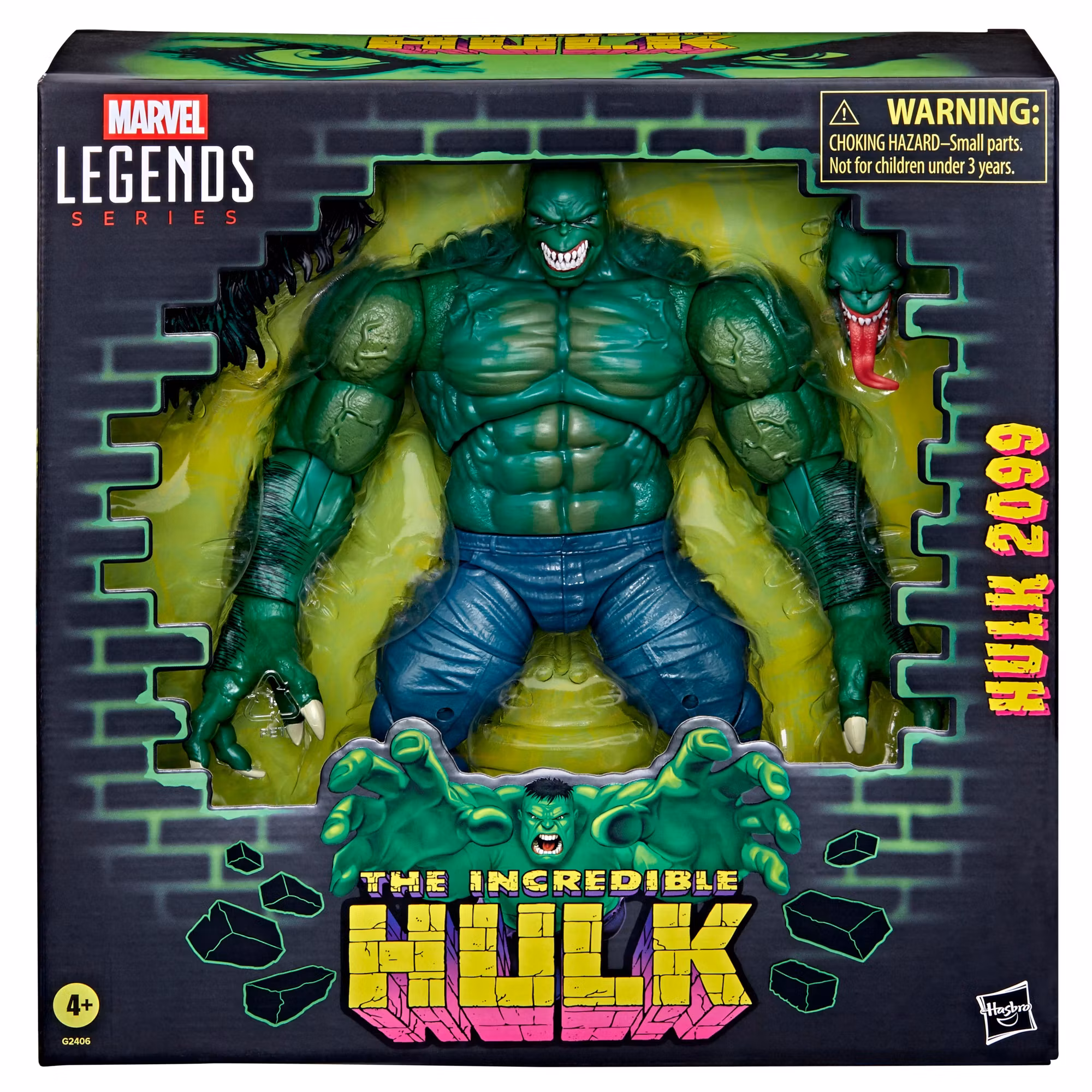 The Incredible Hulk Marvel Legends Hulk 2099 Action Figure