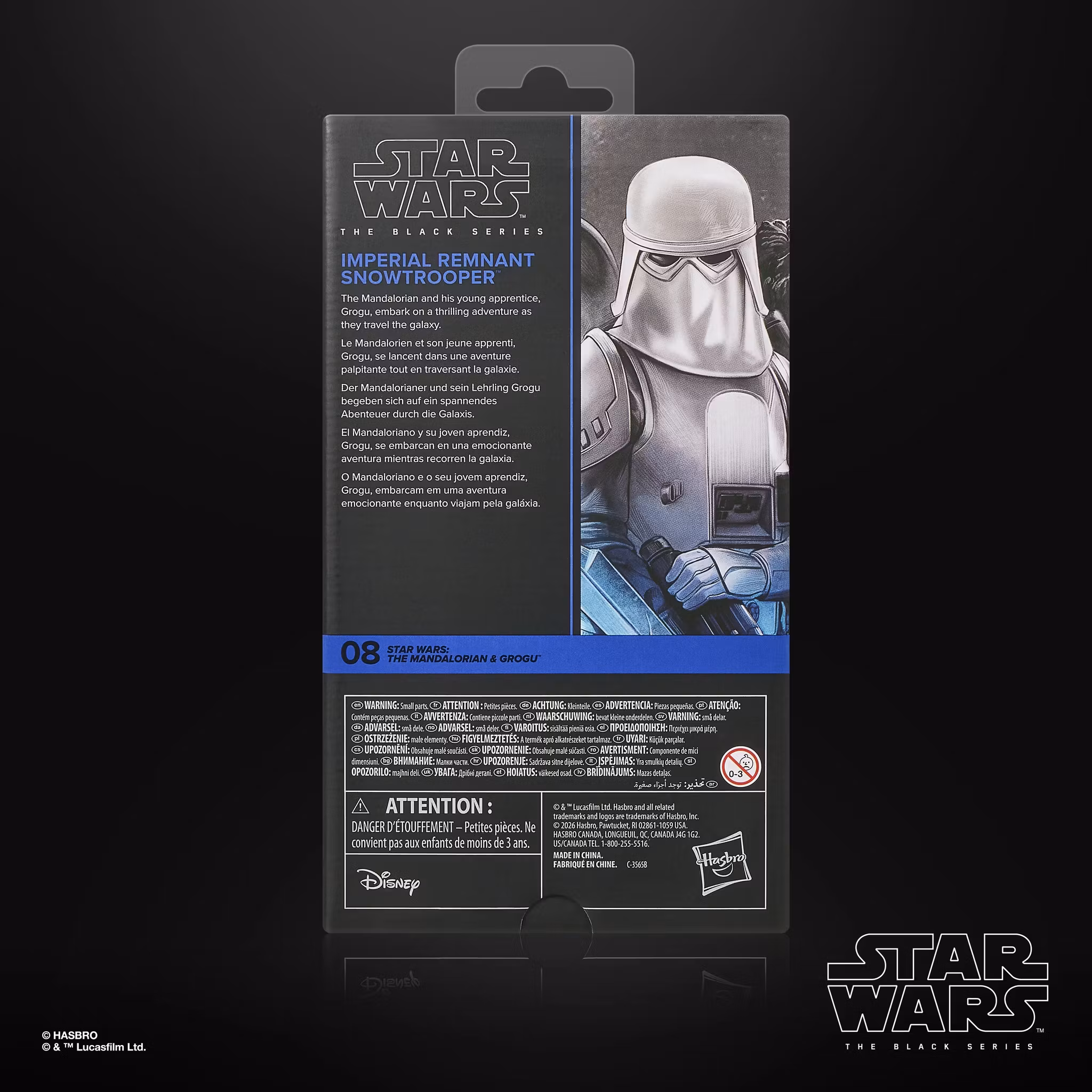 Star Wars: The Black Series Imperial Remnant Snowtrooper (The Mandalorian and Grogu) Action Figure
