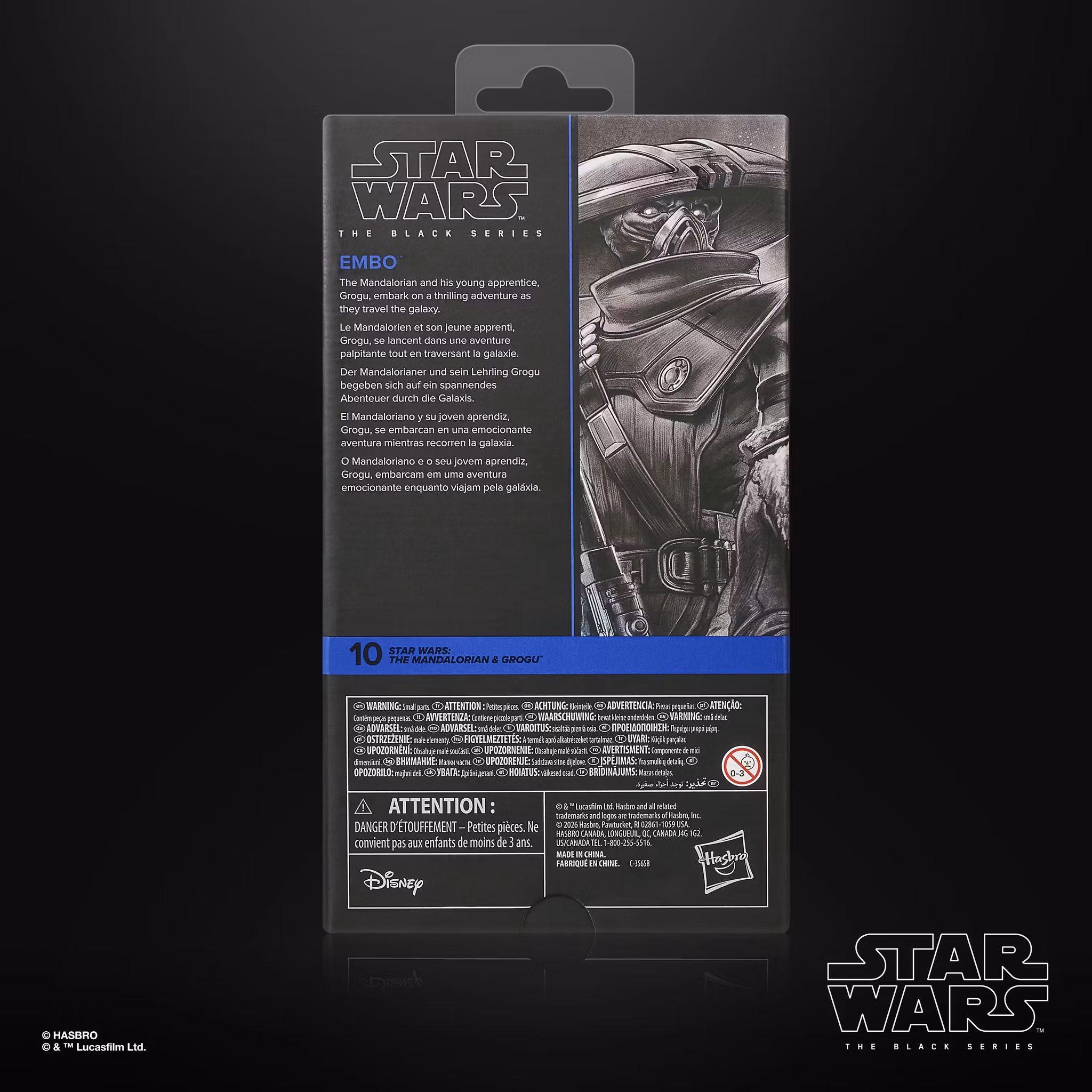 Star Wars: The Black Series Embo (The Mandalorian and Grogu) Action Figure