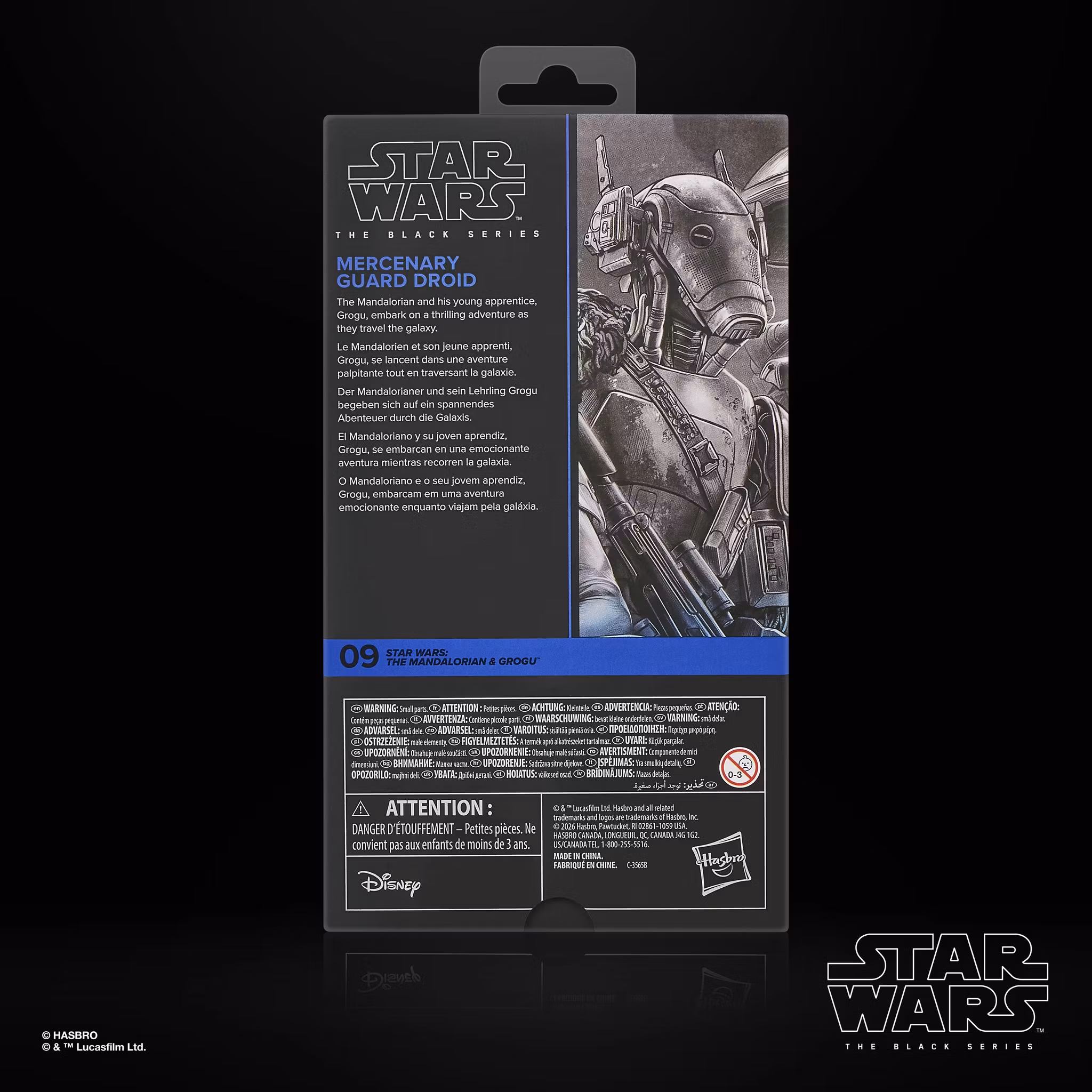 Star Wars: The Black Series Mercenary Droid (The Mandalorian and Grogu) Action Figure