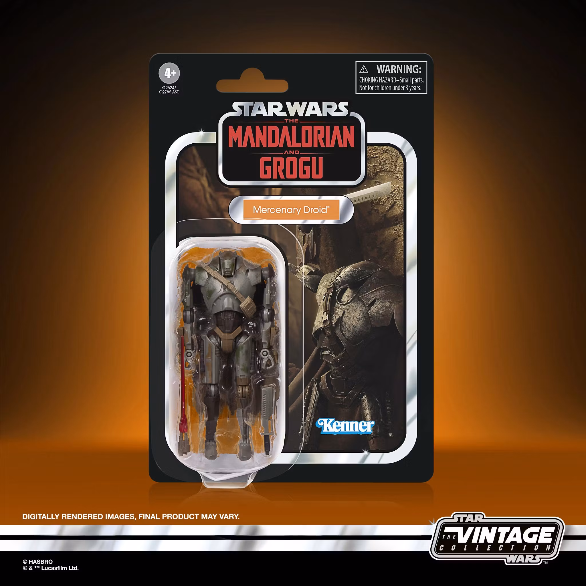 Star Wars: The Vintage Collection Mercenary Droid (The Mandalorian and Grogu) Action Figure