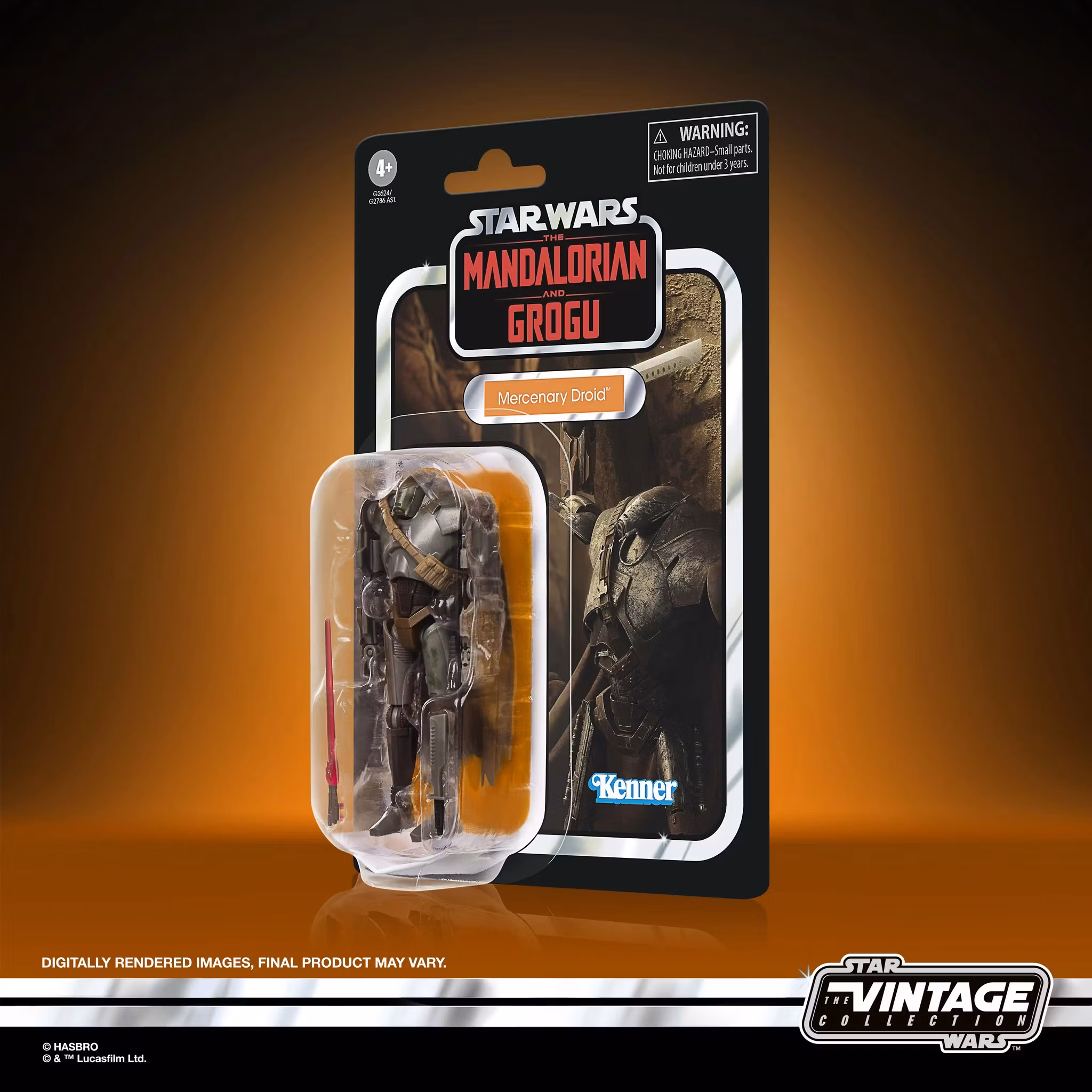 Star Wars: The Vintage Collection Mercenary Droid (The Mandalorian and Grogu) Action Figure