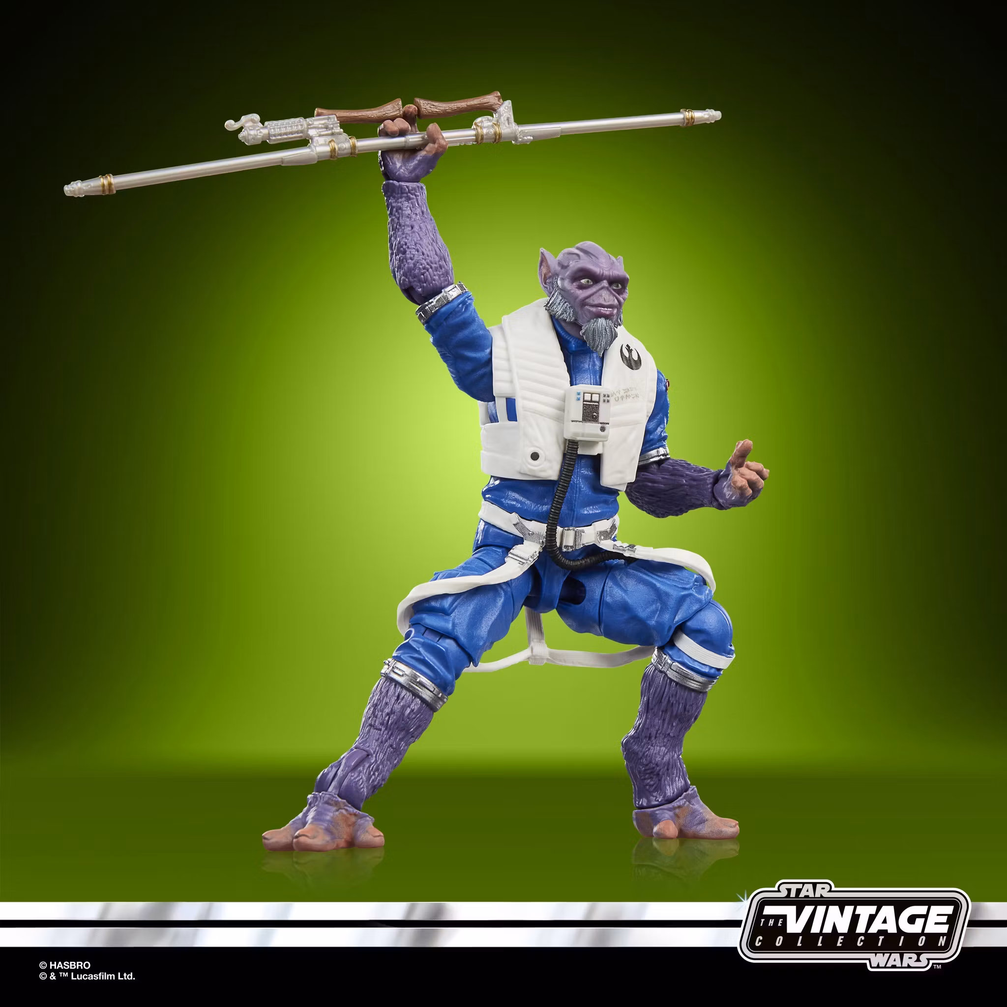 Star Wars: The Vintage Collection Zeb Orrelios (New Republic Pilot) Deluxe Action Figure (The Mandalorian and Grogu)