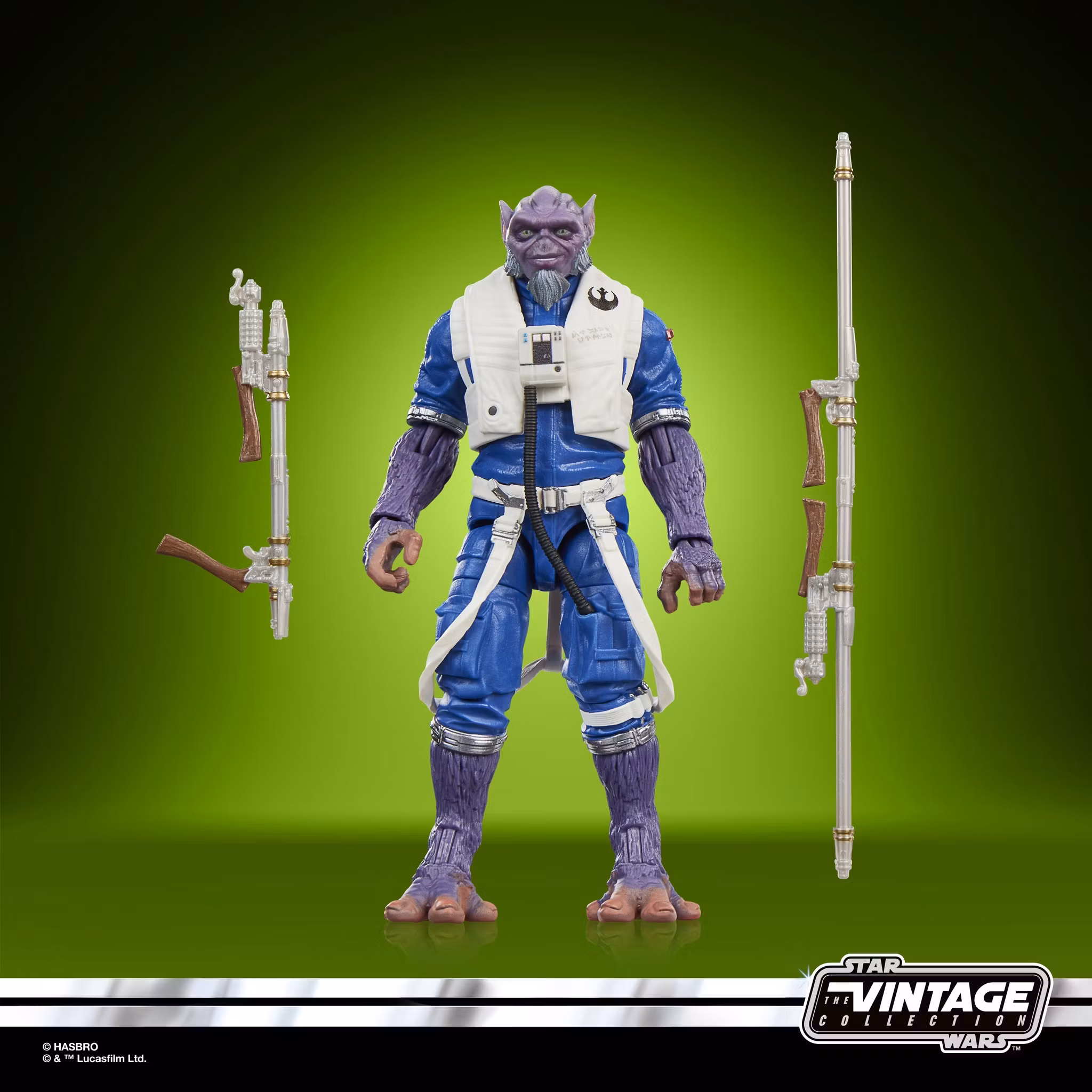 Star Wars: The Vintage Collection Zeb Orrelios (New Republic Pilot) Deluxe Action Figure (The Mandalorian and Grogu)