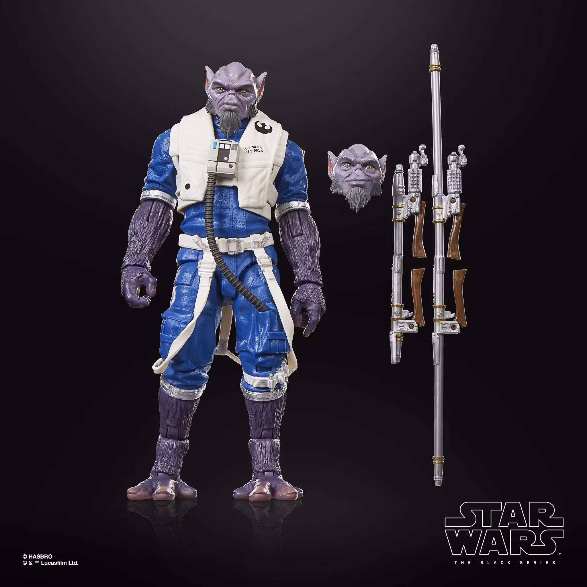 Star Wars: The Black Series Zeb (New Republic Pilot) Deluxe Action Figure (The Mandalorian and Grogu)