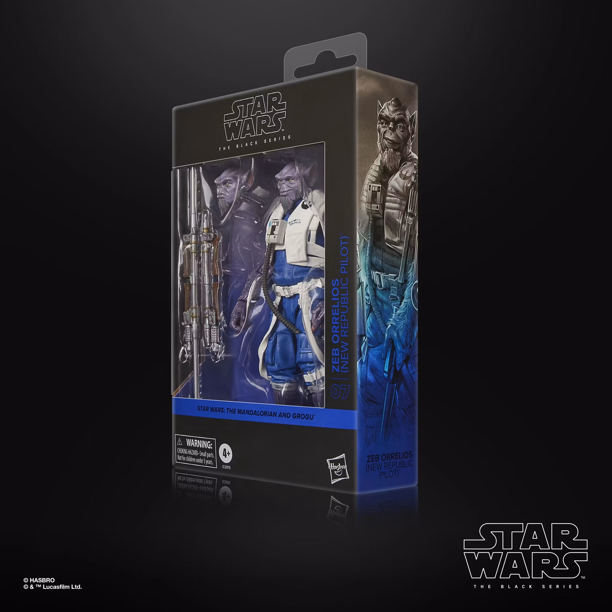 Star Wars: The Black Series Zeb (New Republic Pilot) Deluxe Action Figure (The Mandalorian and Grogu)