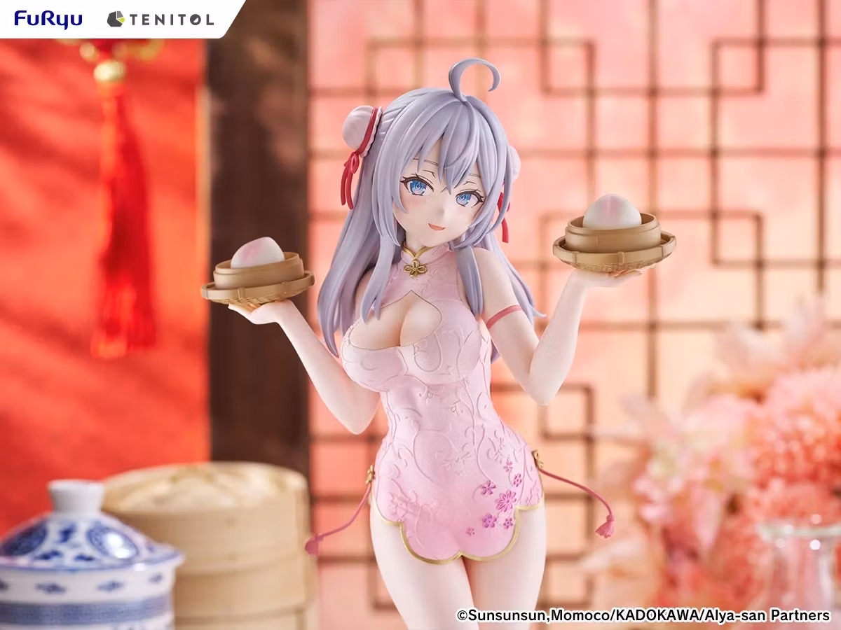 Alya Sometimes Hides Her Feelings in Russian Tenitol Tall Alya (Cheongsam Ver.) Figure