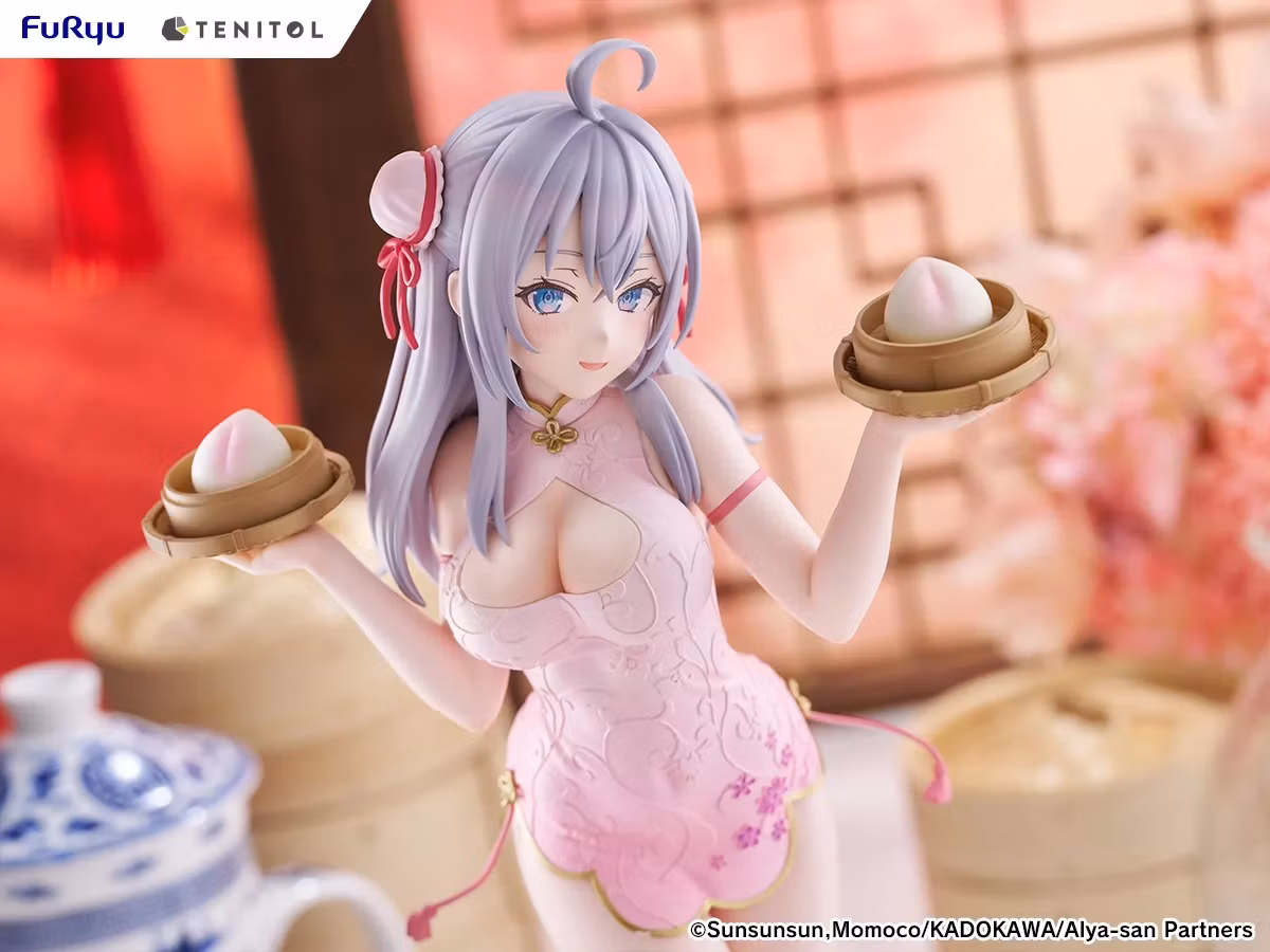 Alya Sometimes Hides Her Feelings in Russian Tenitol Tall Alya (Cheongsam Ver.) Figure