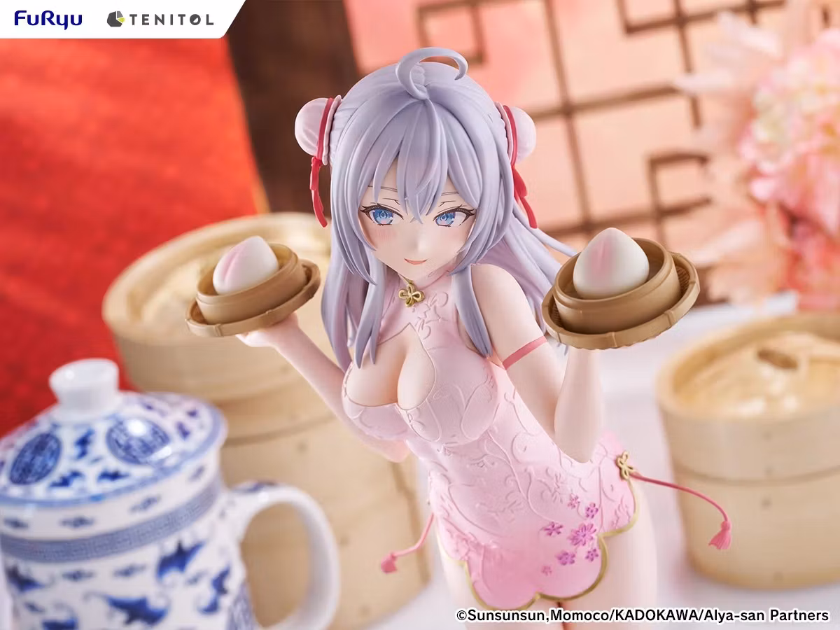 Alya Sometimes Hides Her Feelings in Russian Tenitol Tall Alya (Cheongsam Ver.) Figure