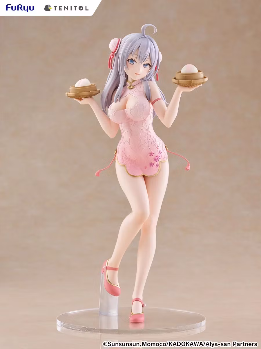 Alya Sometimes Hides Her Feelings in Russian Tenitol Tall Alya (Cheongsam Ver.) Figure