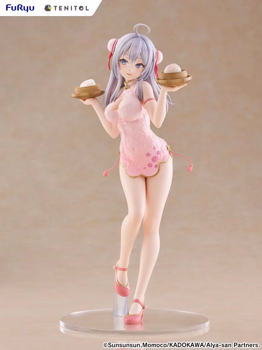 Alya Sometimes Hides Her Feelings in Russian Tenitol Tall Alya (Cheongsam Ver.) Figure