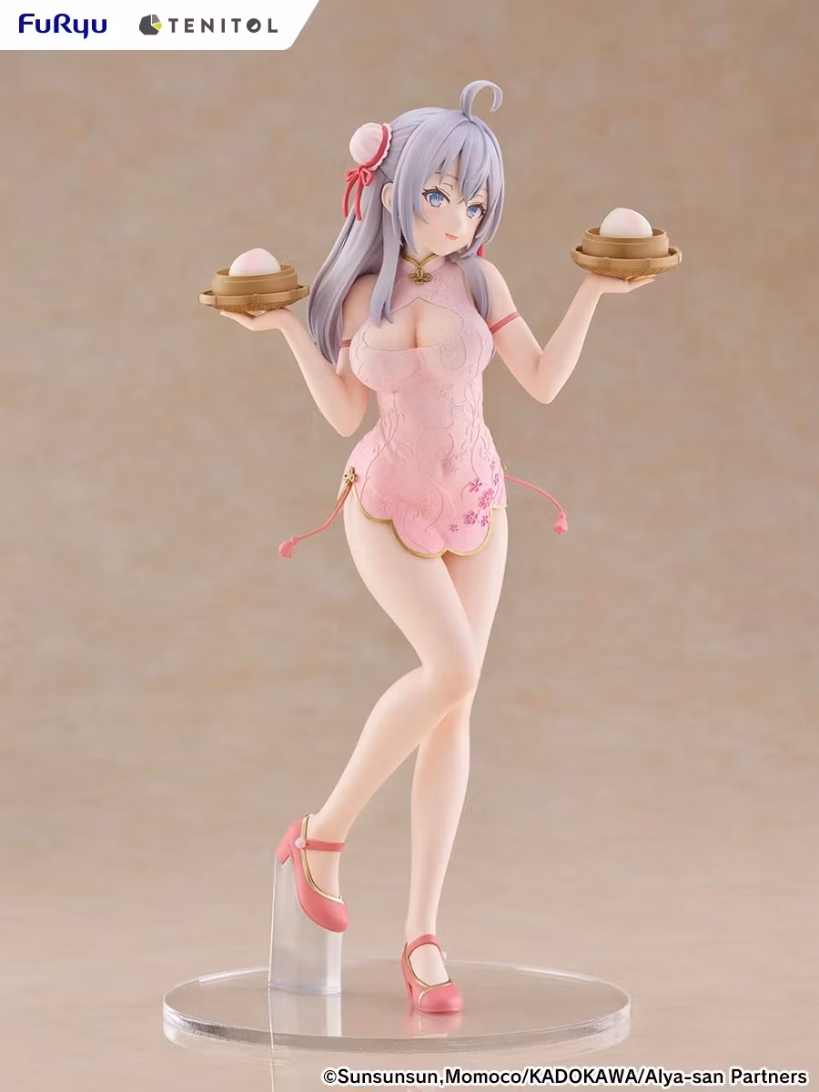 Alya Sometimes Hides Her Feelings in Russian Tenitol Tall Alya (Cheongsam Ver.) Figure