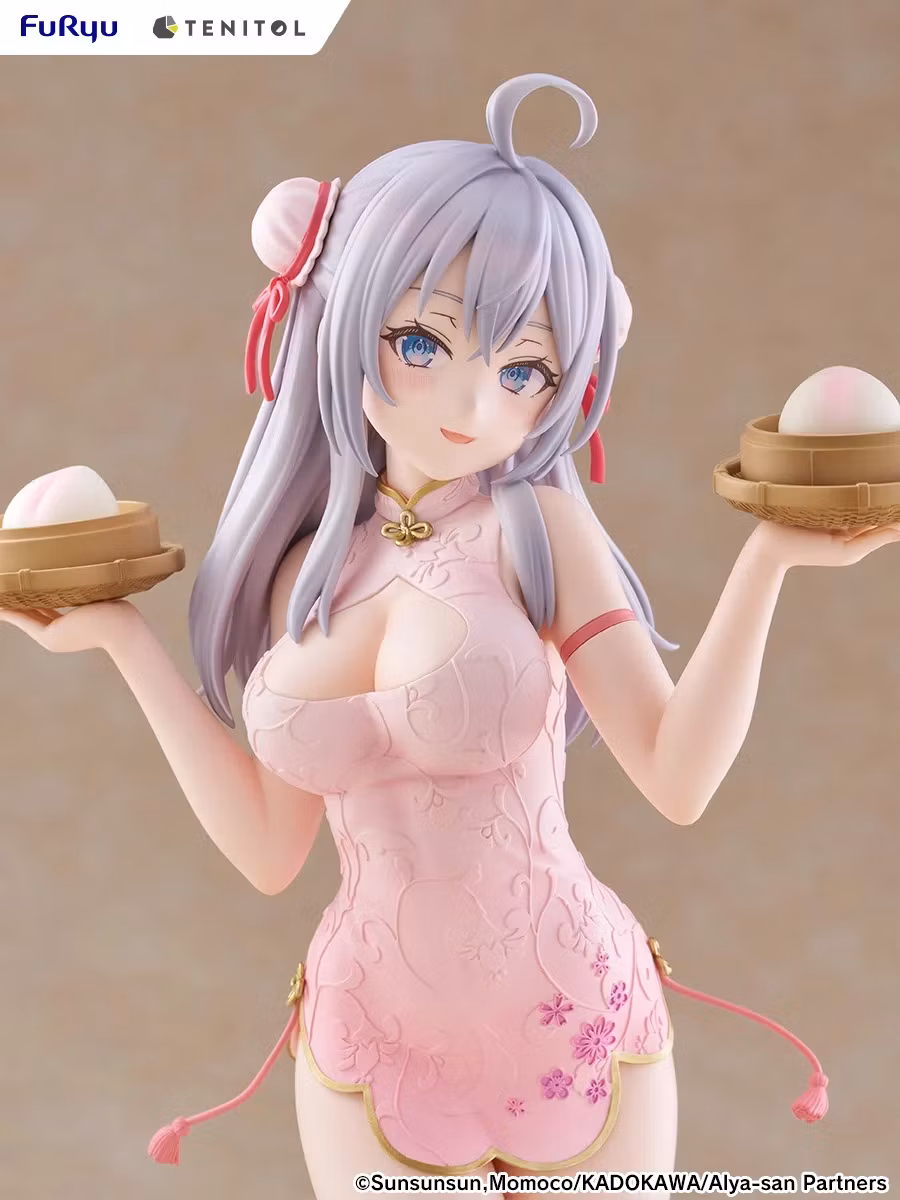 Alya Sometimes Hides Her Feelings in Russian Tenitol Tall Alya (Cheongsam Ver.) Figure