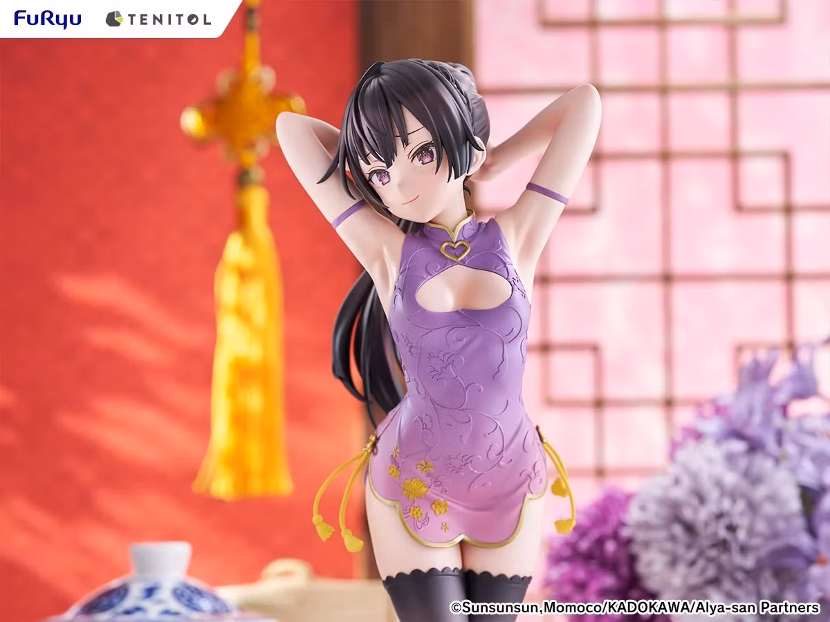 Alya Sometimes Hides Her Feelings in Russian Tenitol Tall Yuki Suou (Cheongsam Ver.) Figure