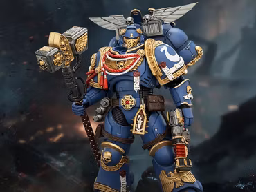 Warhammer 40,000: Space Marine 2 Ultramarines Assault Intercessor (Game Edition) 1/18 Scale Action Figure