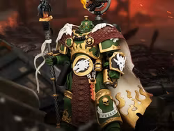 Warhammer 40,000 Salamanders Vulkan He'Stan The Forgefather 1/18 Scale Action Figure