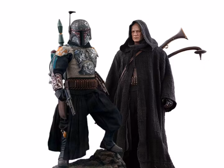 The Mandalorian TMS034 Deluxe Boba Fett 1/6th Scale Collectible Figure Set