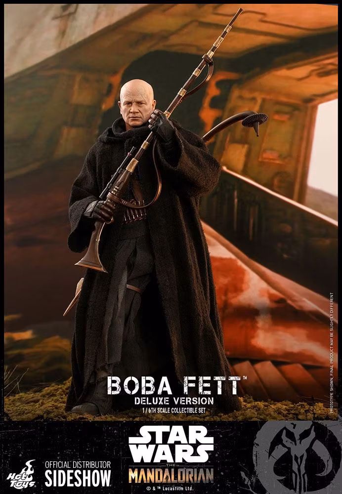 The Mandalorian TMS034 Deluxe Boba Fett 1/6th Scale Collectible Figure Set