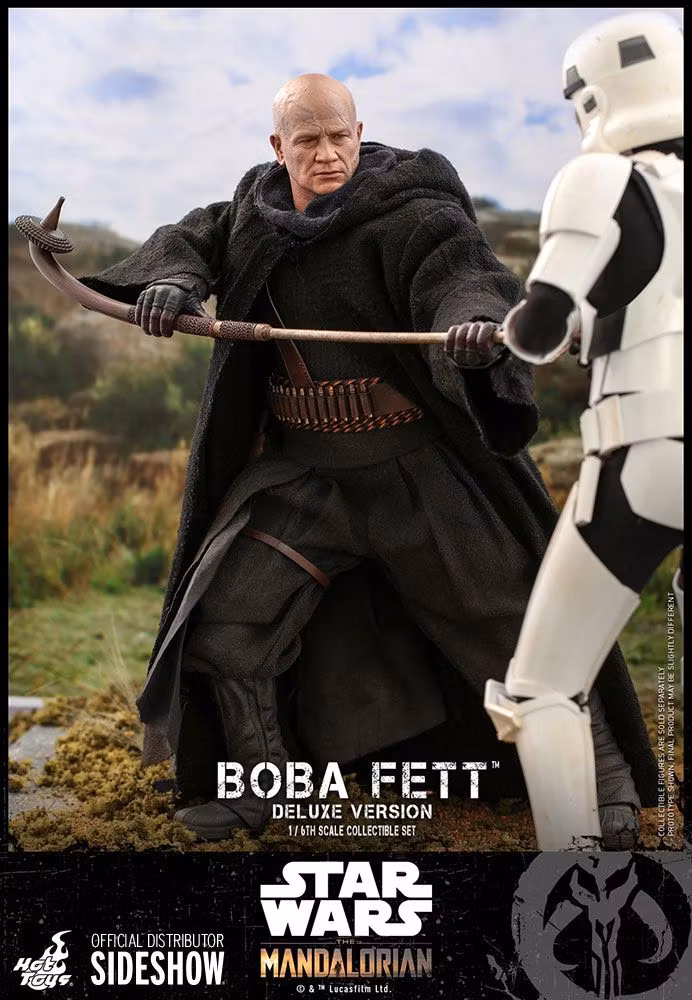 The Mandalorian TMS034 Deluxe Boba Fett 1/6th Scale Collectible Figure Set