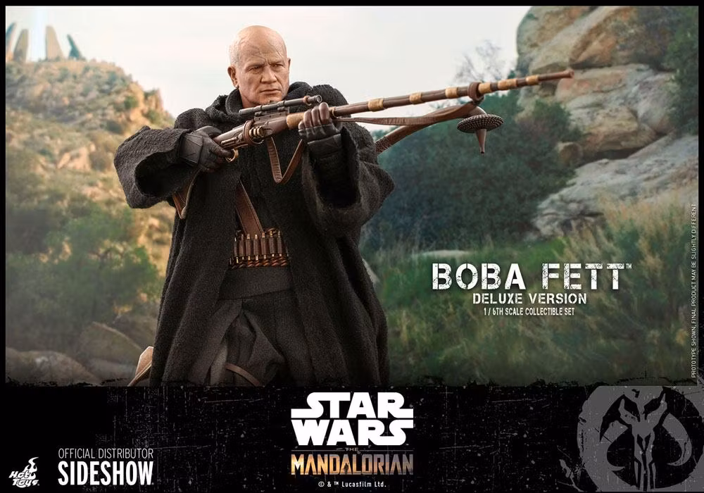 The Mandalorian TMS034 Deluxe Boba Fett 1/6th Scale Collectible Figure Set