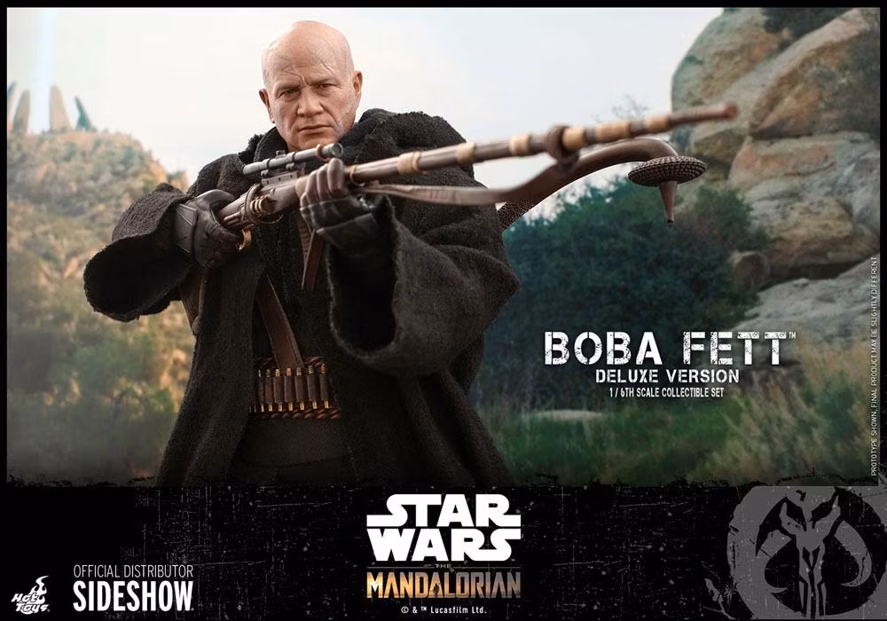 The Mandalorian TMS034 Deluxe Boba Fett 1/6th Scale Collectible Figure Set