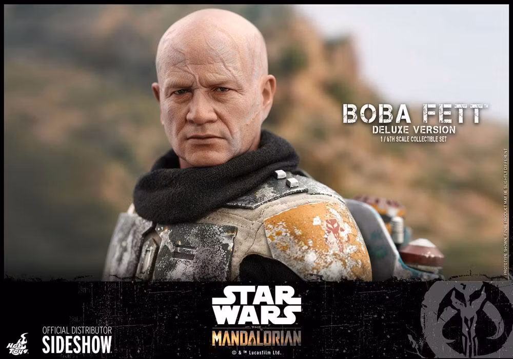 The Mandalorian TMS034 Deluxe Boba Fett 1/6th Scale Collectible Figure Set
