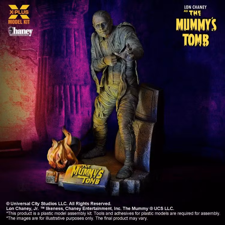 The Mummy's Tomb Lon Chaney as The Mummy 1/8 Scale Model Kit