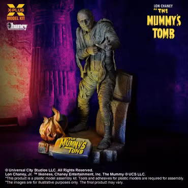 The Mummy's Tomb Lon Chaney as The Mummy 1/8 Scale Model Kit