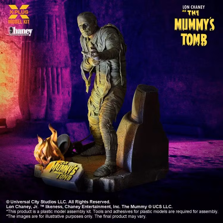 The Mummy's Tomb Lon Chaney as The Mummy 1/8 Scale Model Kit
