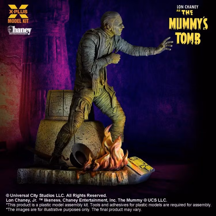 The Mummy's Tomb Lon Chaney as The Mummy 1/8 Scale Model Kit