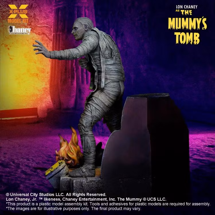 The Mummy's Tomb Lon Chaney as The Mummy 1/8 Scale Model Kit