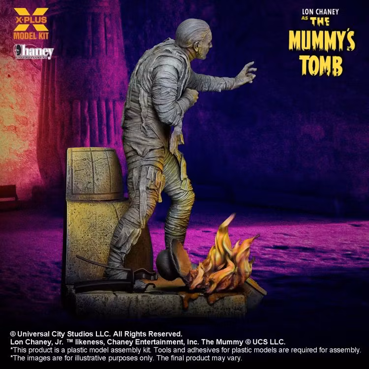 The Mummy's Tomb Lon Chaney as The Mummy 1/8 Scale Model Kit
