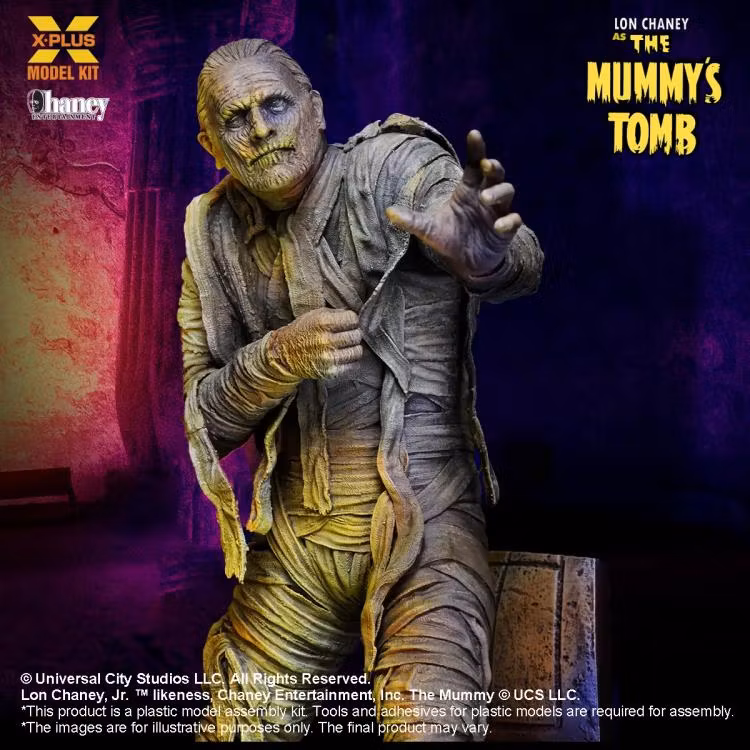 The Mummy's Tomb Lon Chaney as The Mummy 1/8 Scale Model Kit