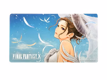 Final Fantasy X Playmat Yuna Wedding Dress Foil Stamp Ver.