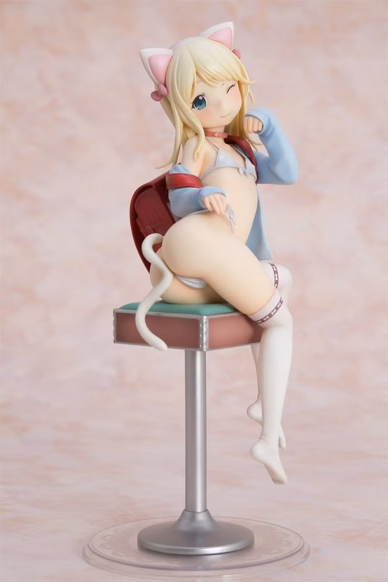 (18+) Hatsukoi Ribbon Yuu (White cat Ver.) 1/6 Scale Figure